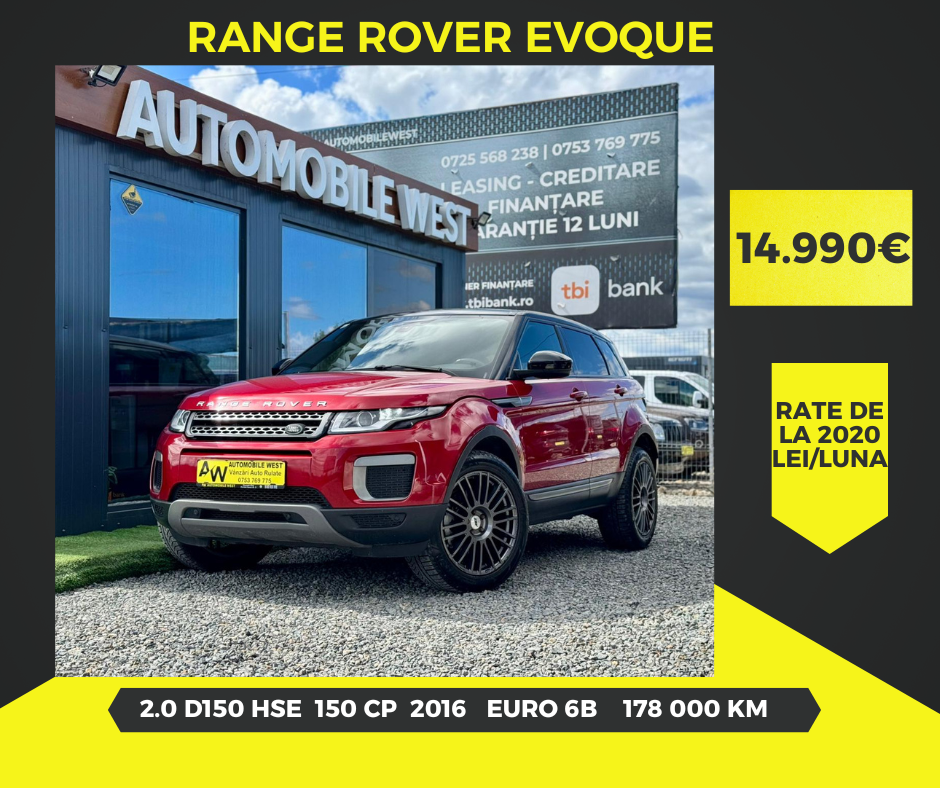 Land Rover Range Rover Evoque 2016