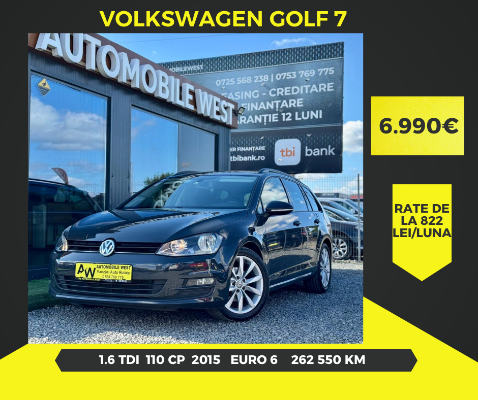 Volkswagen Golf 7 2015
