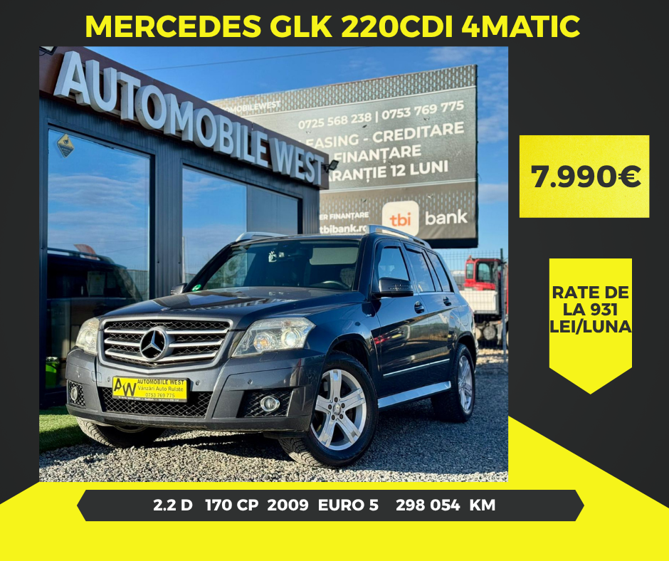 Mercedes GLK 220 CDI 4MATIC